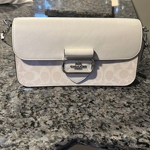 Coach Morgan Shoulder Bag in Signature Canvas